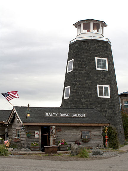 The Salty Dawg Saloon on Alaska's Homer Spit