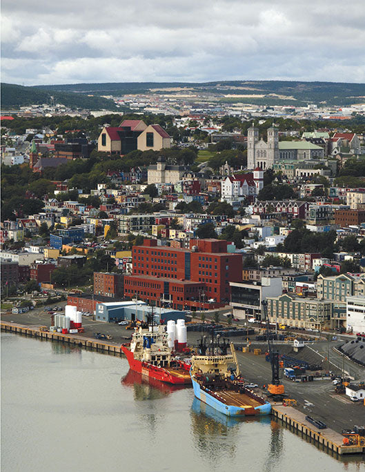 St. John's, Newfoundland in Canada is the most easterly city in North America and is at one end of the Trans-Canada Highway, an excellent route for a motorcycle trip.