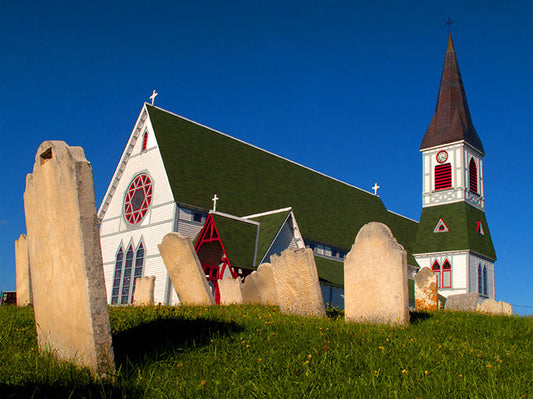 Standing since 1894, St. Paul's Anglican Church in Trinity, Newfoundland was designated a Registered Heritage Structure by the Canadian government in June 1987.